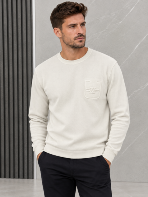ZEGNA Kremasto-bela