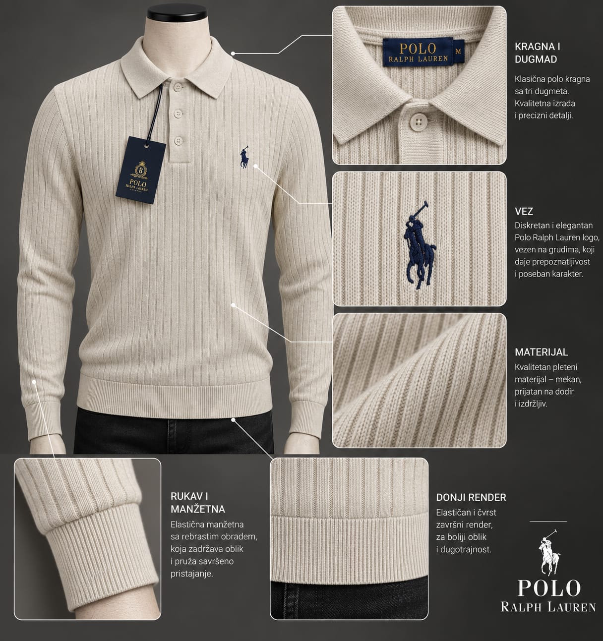 Polo - Kragna