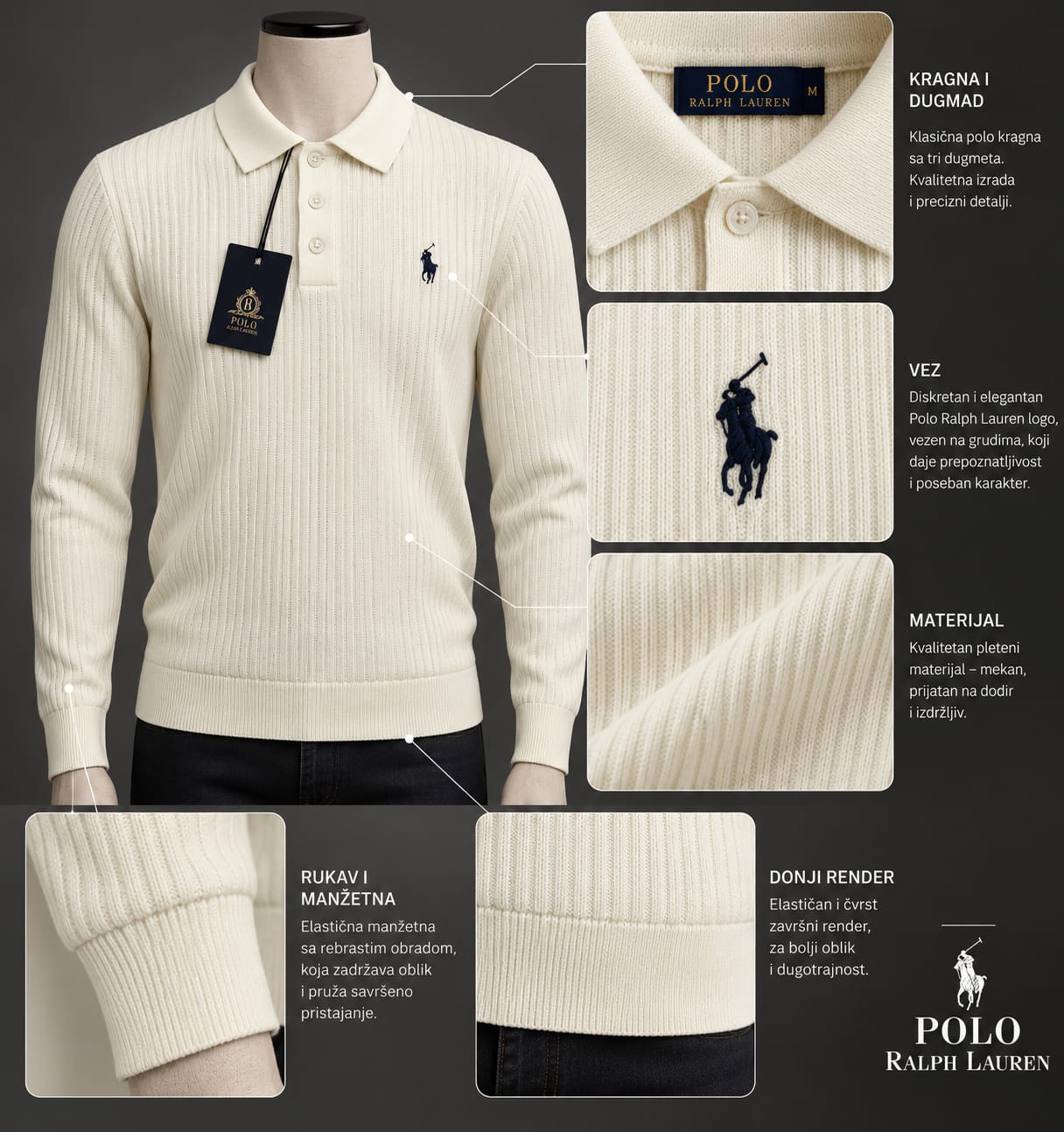 Polo - Kragna